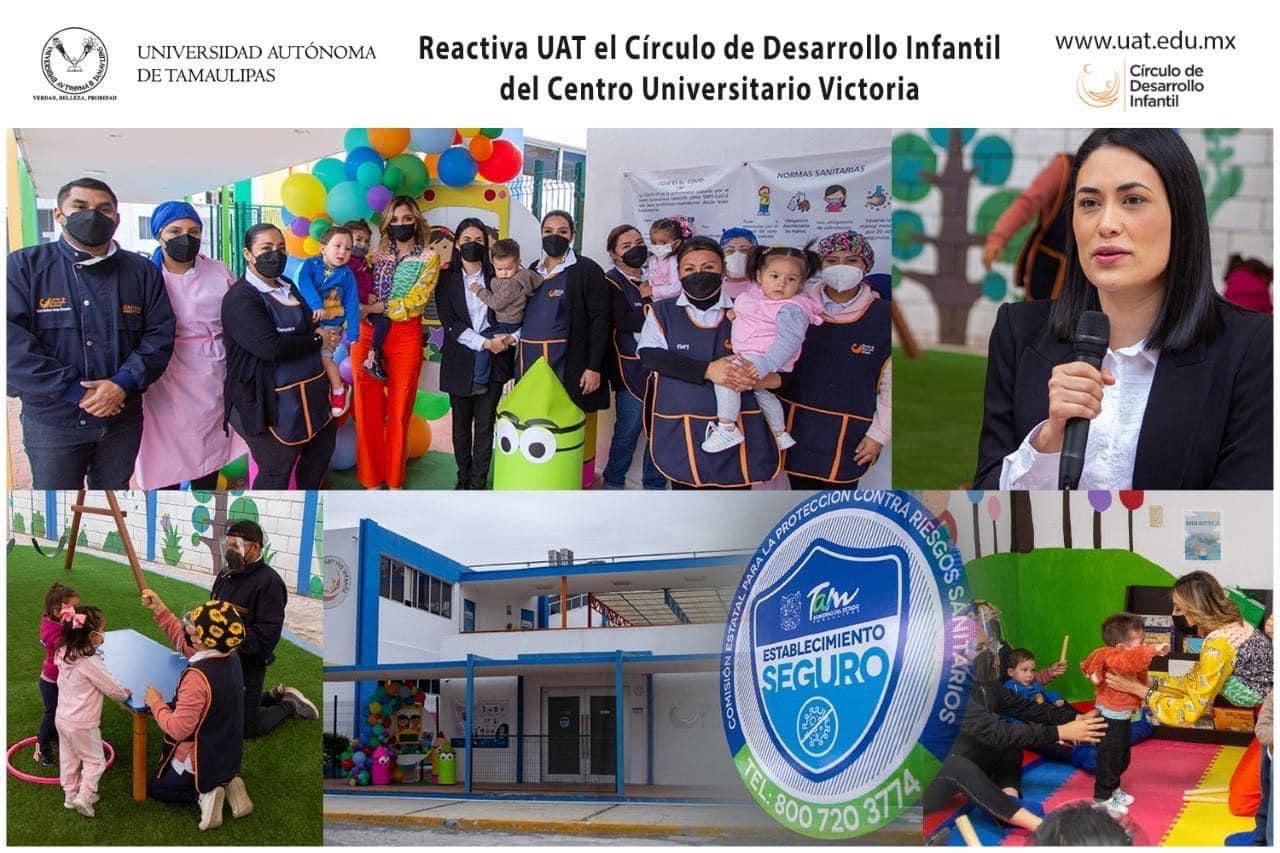 Reactiva la UAT el Círculo de Desarrollo Infantil del CU Victoria