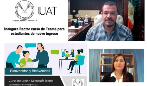 Inaugura Rector de la UAT curso en línea para estudiantes de nuevo ingreso