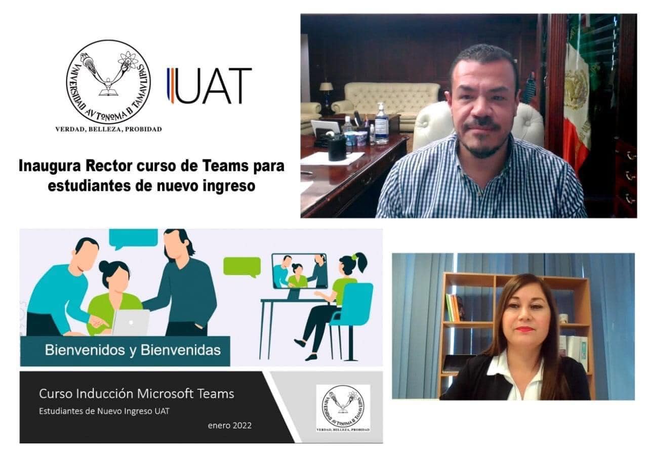 Inaugura Rector de la UAT curso en línea para estudiantes de nuevo ingreso