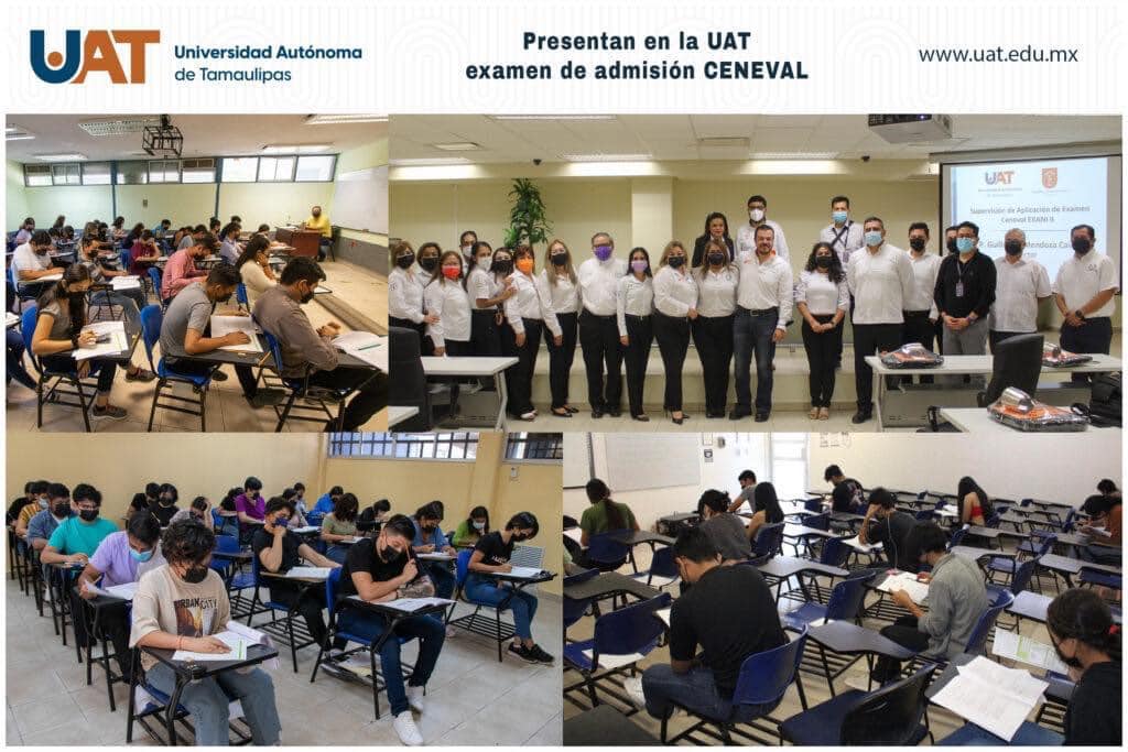 Presentan en la UAT el examen de admisión Ceneval