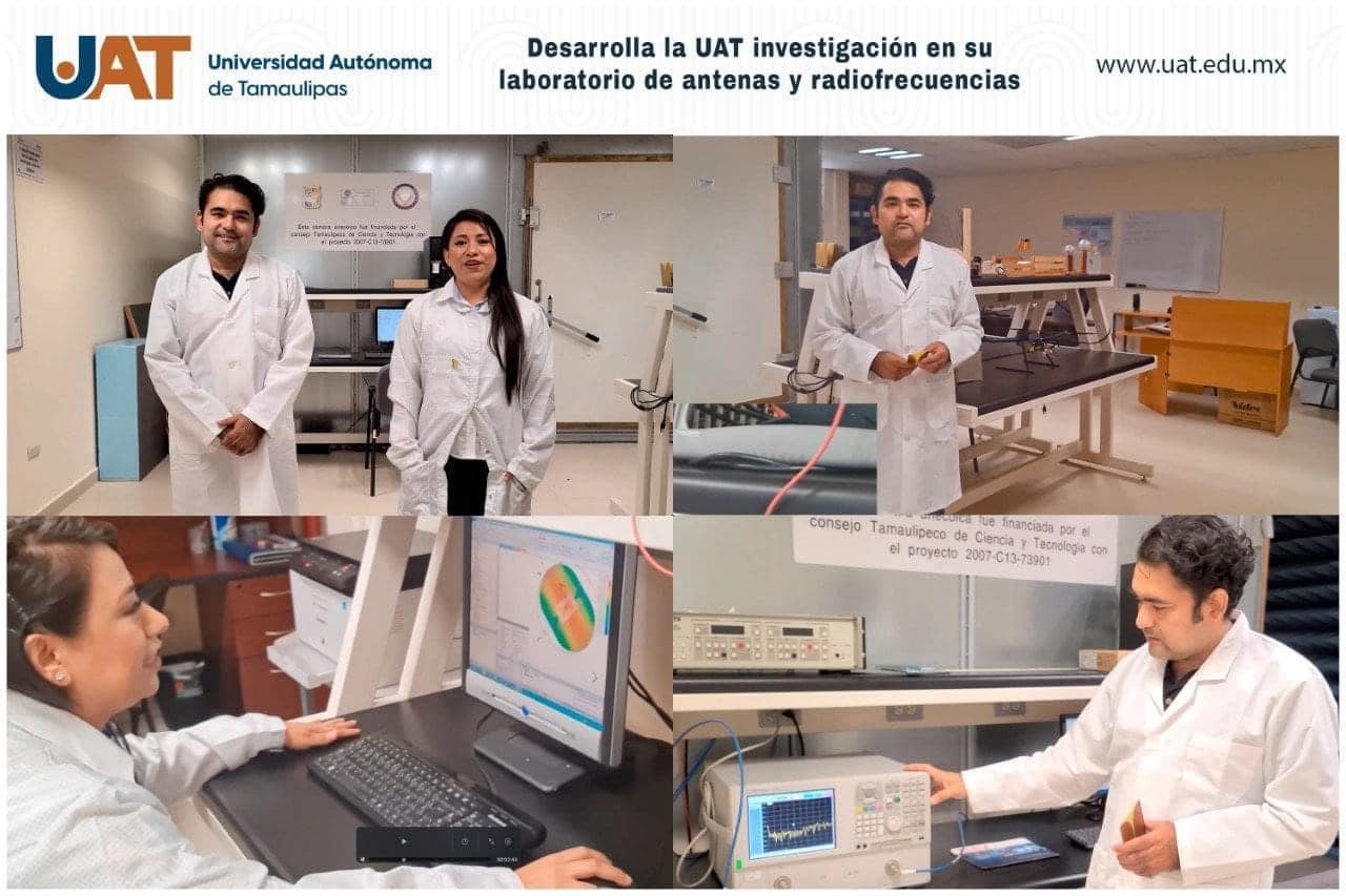 Desarrolla la UAT investigación en su laboratorio de antenas y radiofrecuencias