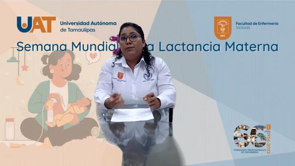 Imparte UAT conferencias en semana mundial de la lactancia materna