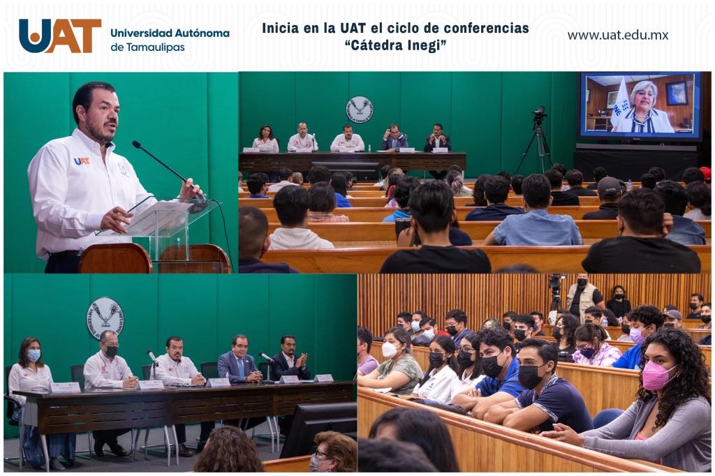 Inicia la UAT el ciclo de conferencias “Cátedra INEGI”