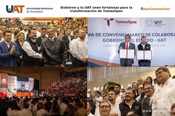 El Gobierno y la UAT unen fuerzas para la transformación de Tamaulipas