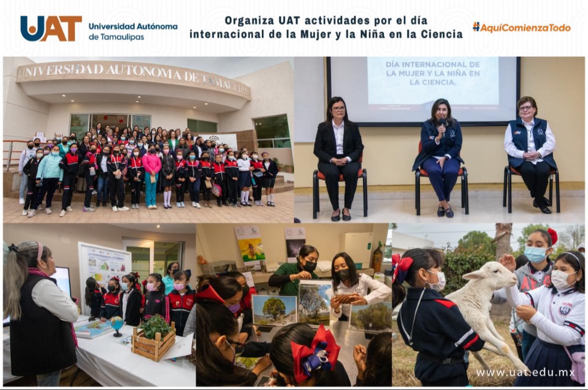 Desarrolla la UAT actividades por el Día Internacional de la Mujer y la Niña en la Ciencia