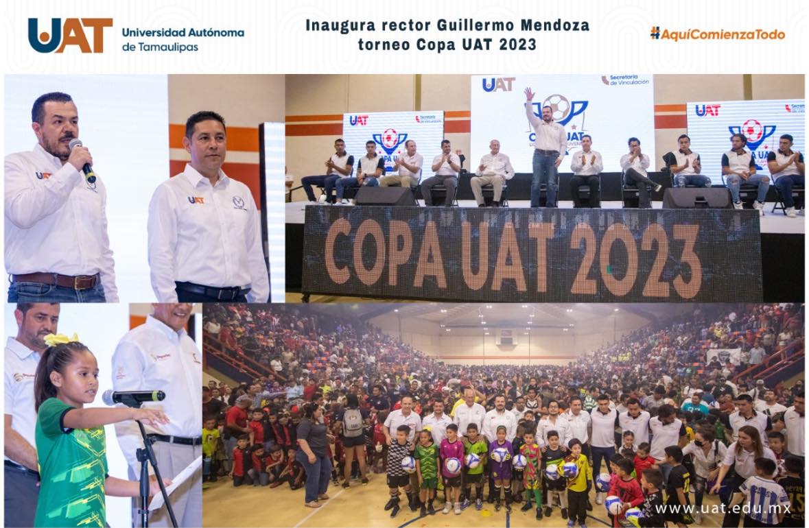 Inaugura Rector Guillermo Mendoza la Copa UAT 2023