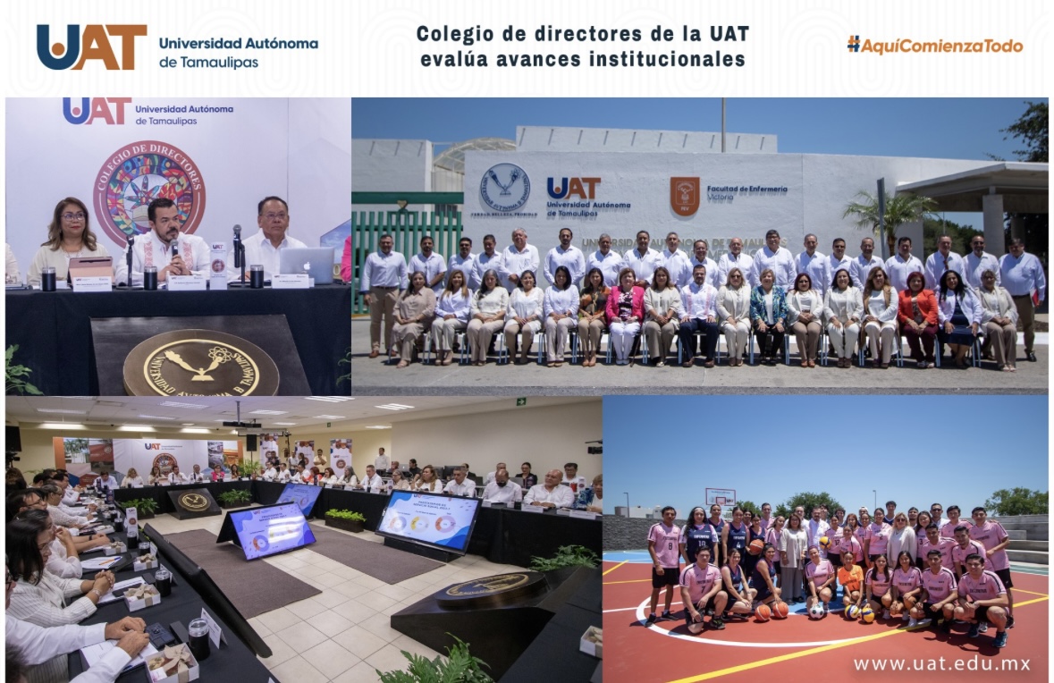 Colegio de Directores de la UAT evalúa avances institucionales 