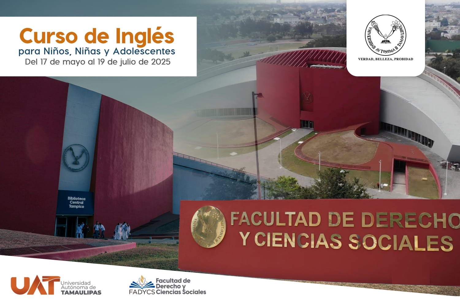 Dará la UAT cursos gratuitos de inglés a niños y adolescentes de bajos recursos