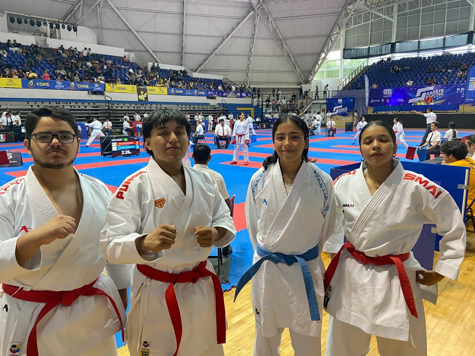 Estudiantes de la UAT destacan en Nacional de Karate 