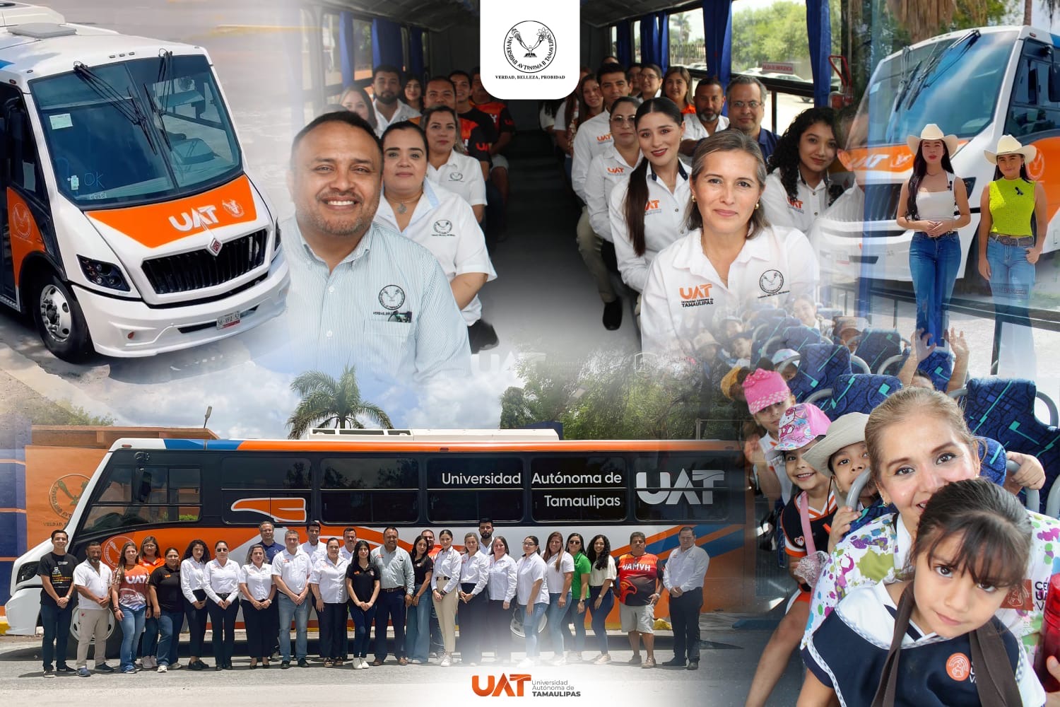 Entrega la UAT nuevas unidades para el transporte gratuito de susestudiantes