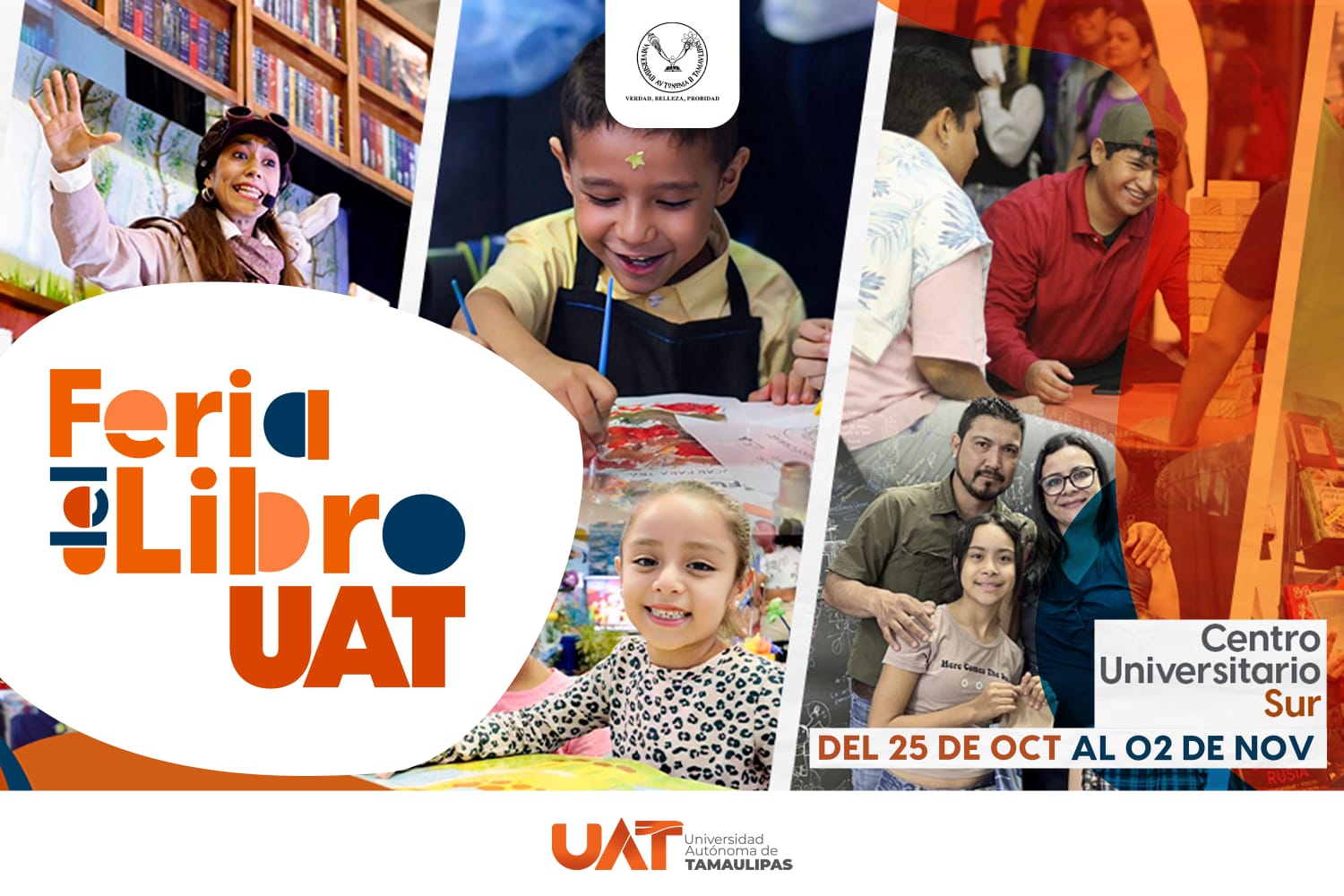 Anuncia la UAT edición 2025 de la Feria del Libro