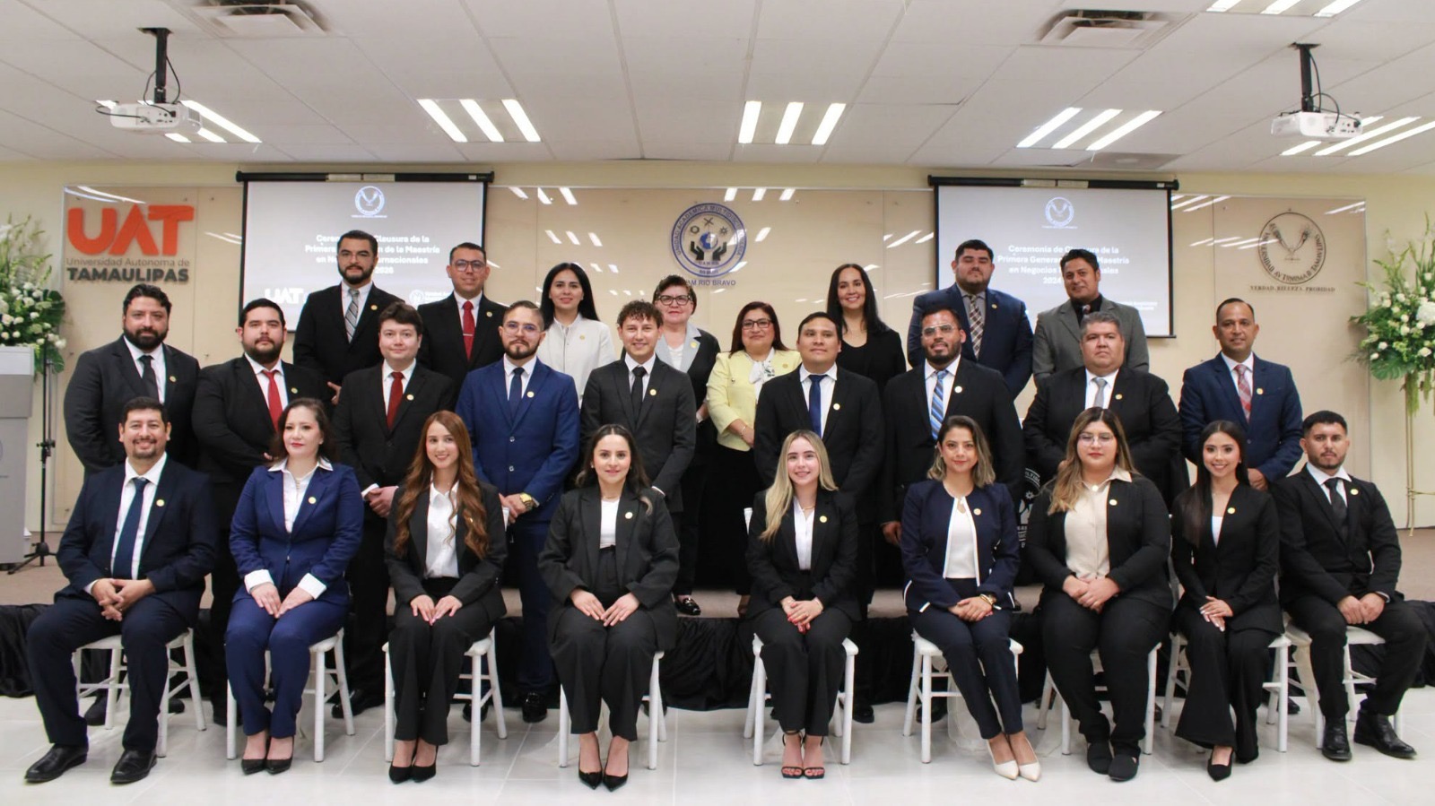 Entrega la UAT la primera generación de la Maestría en Negocios Internacionales en Río Bravo