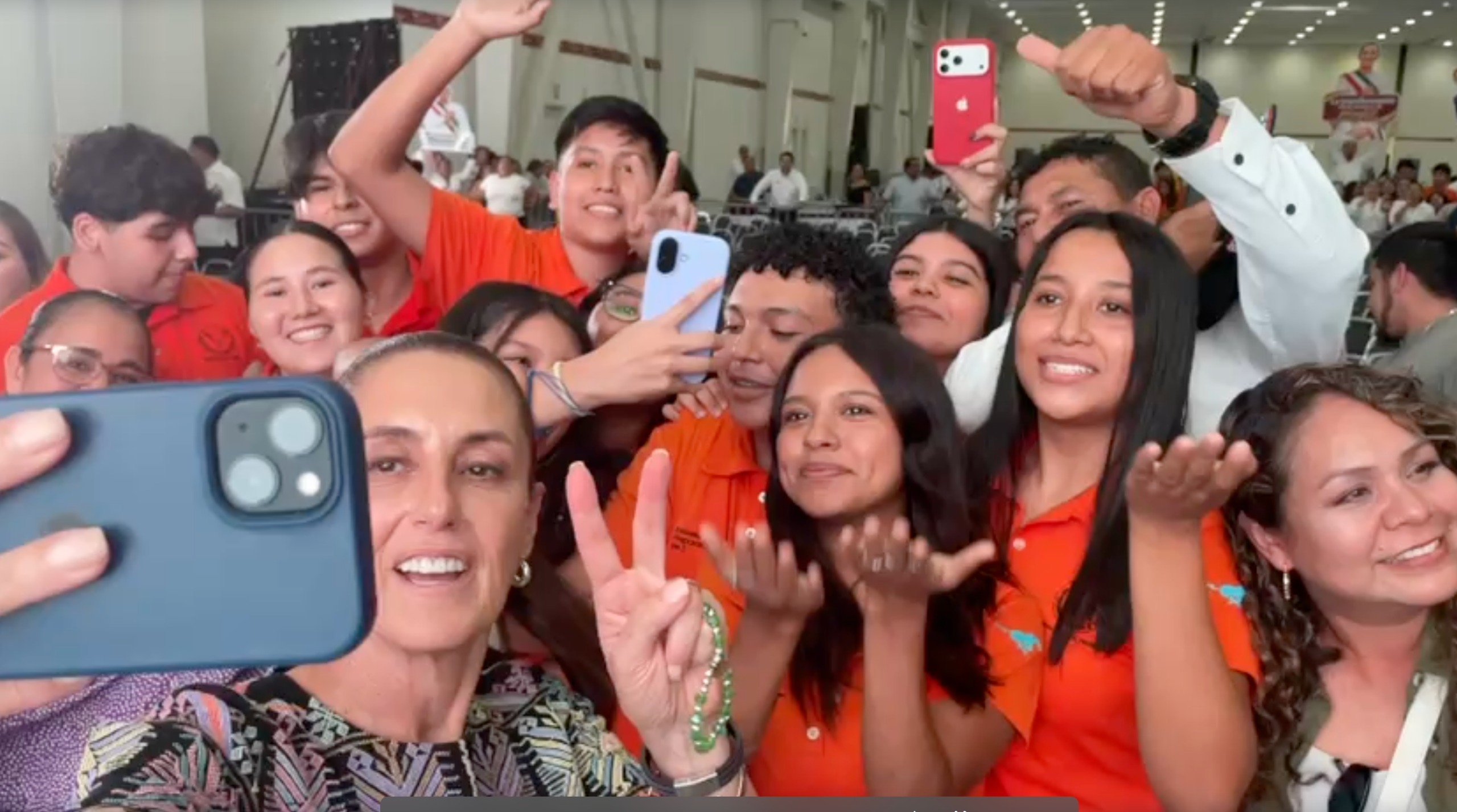Reconoce la presidenta Claudia Sheinbaum a la UAT durante su visita a Ciudad Victoria